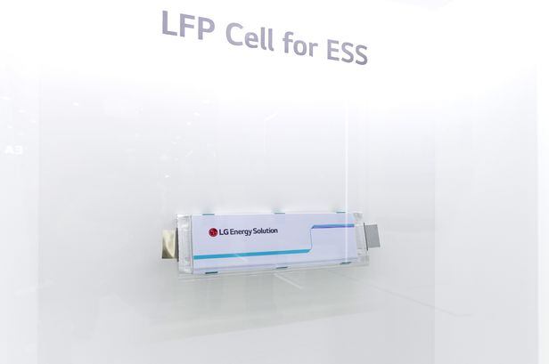 LG에너지솔루션의 파우치형 LFP 배터리. /LG에너지솔루션 제공