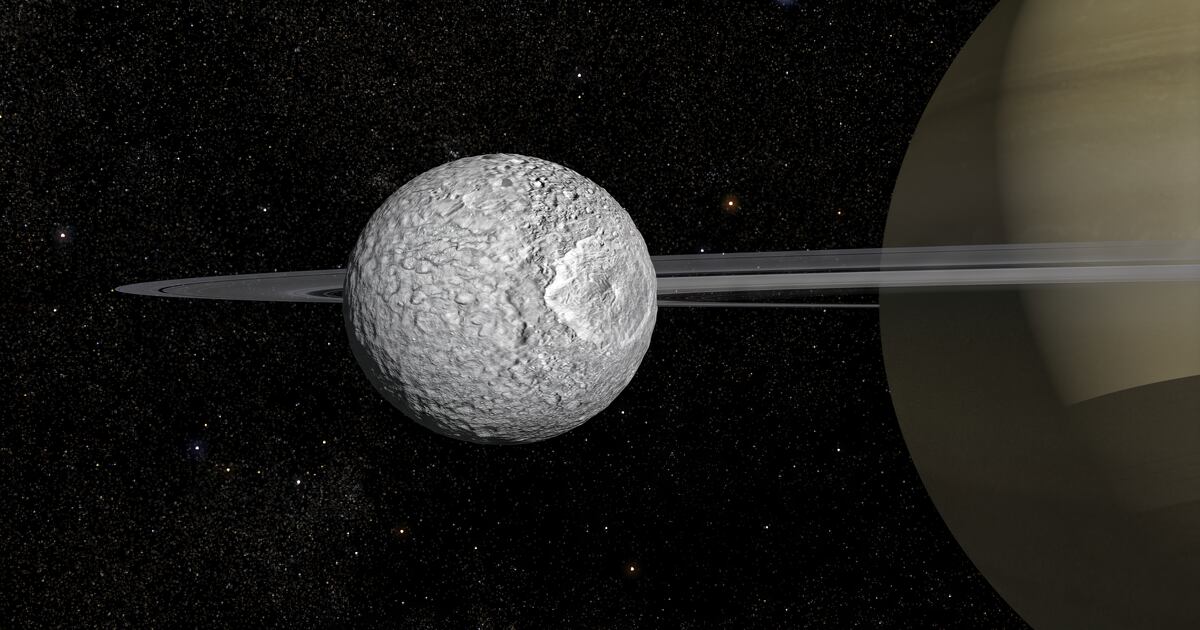 Mimas, One of Saturn’s Moons, Discovered to Have a Hidden Ocean