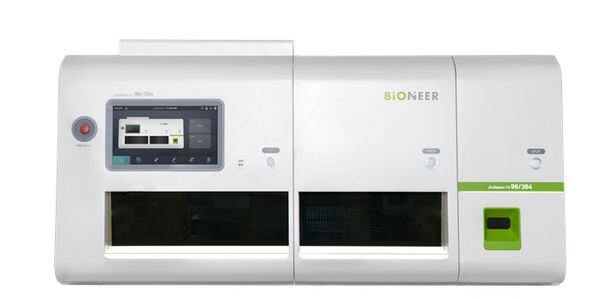 바이오니아 전처리 통합 전자동 대량 분자진단 유전자증폭(PCR) 장비. /범부처 전주기 의료기기 연구개발사업단