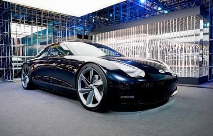 현대차가 'IAA 모빌리티 2021'에서 공개한 '아이오닉6'의 콘셉트카 '프로페시'./현대차 제공