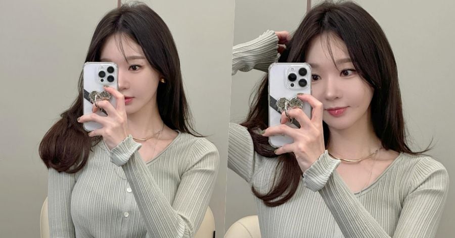 강민경, 몸매 드러낸 니트에 드러난 볼륨감…여전한 청순글래머 자태 - 조선비즈