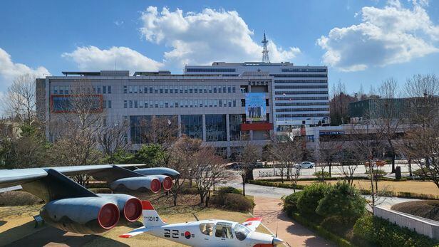 3월 28일 서울 용산구 전쟁박물관에서 바라본 국방부 건물. /최상현 기자