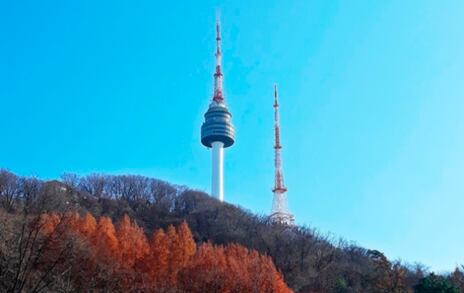 타워 남산 동대입구역에서 남산타워