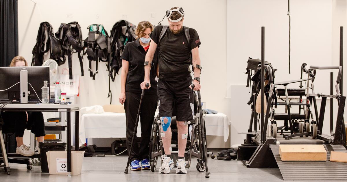 Revolutionary Breakthrough Paralyzed Patient Walks Again With Brain Spinal Cord Interface