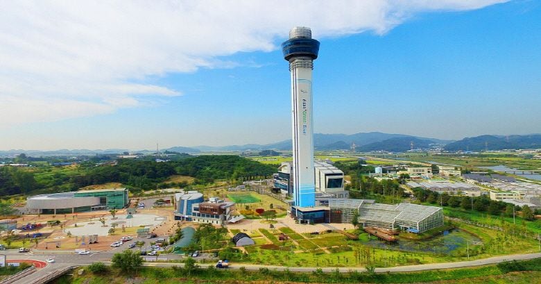 쓰레기 소각장 굴뚝에서 우주실험...아산에 무중력 드롭타워 구축 - 조선비즈 - 조선비즈