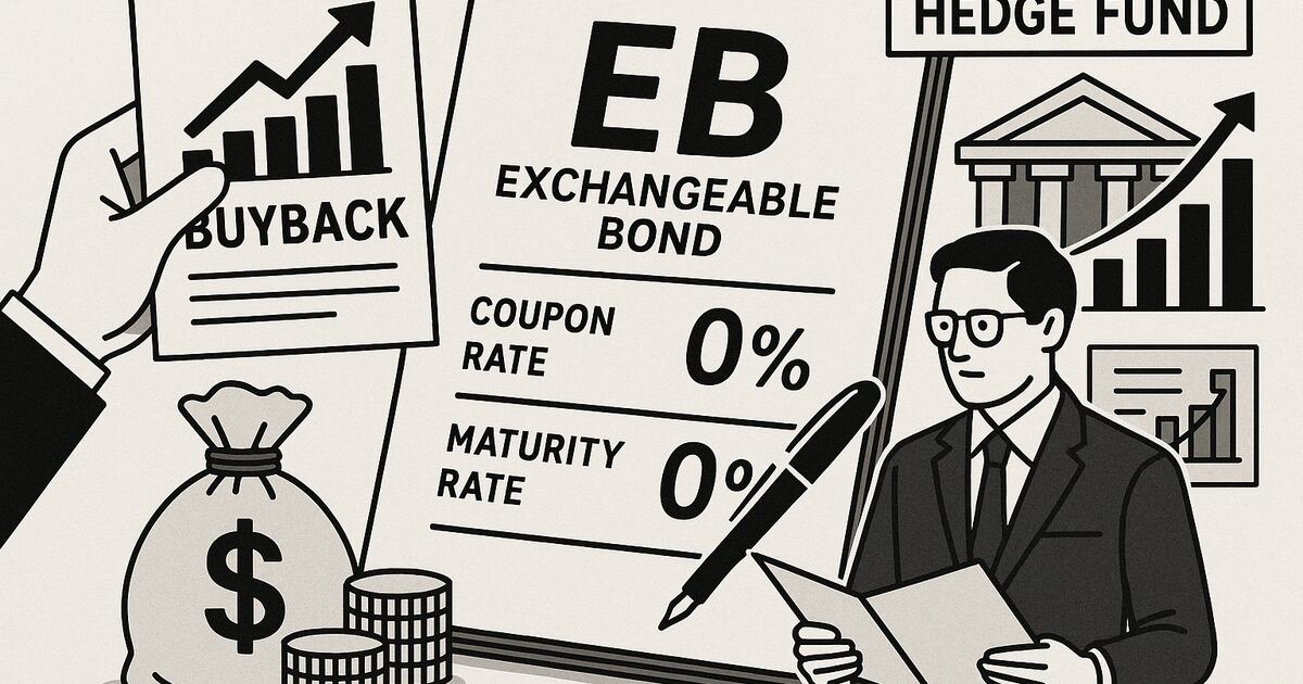 자사주 EB 발행 쏟아지자... 헤지펀드 운용사들 '큰 장' 열렸다 - 뉴스 썸네일 이미지