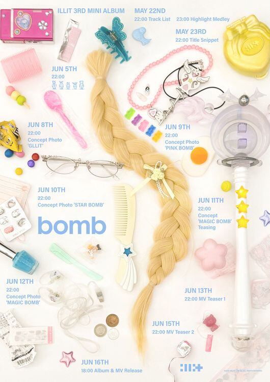 ILLIT bom 3e Mini Album (MAGIC BOMB Ver. / ROZE BOM Ver. / STER BOM Versie) kopen vanaf een prijs van 16 ILLIT bom 3e Mini Album (MAGIC BOMB Ver. / ROZE BOM Ver. / STER BOM Versie) kopen vanaf een prijs van 16