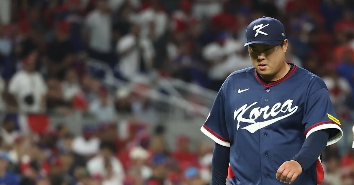 WBC 한국 야구, 도미니카전 7회 콜드패로 탈락 확정