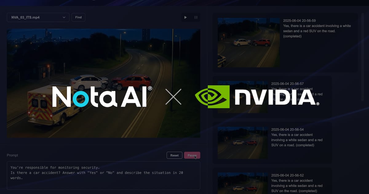Nota speeds video AI agent deployments in Korea with Nvidia VSS