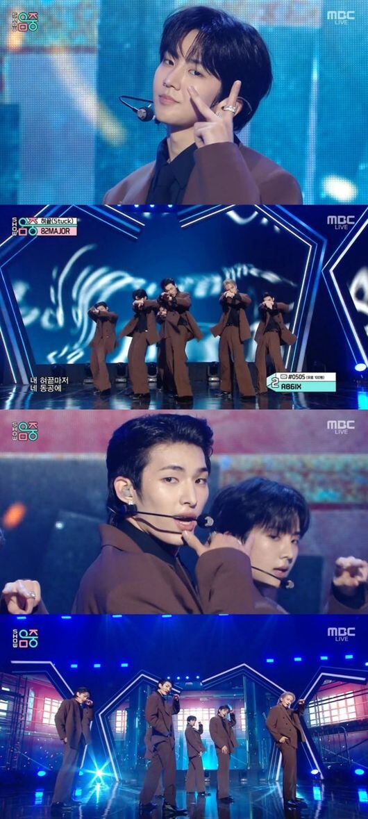 82메이저, 확 꽂히는 '혀끝' 메롱 춤..시선 강탈('음악중심') - 조선비즈