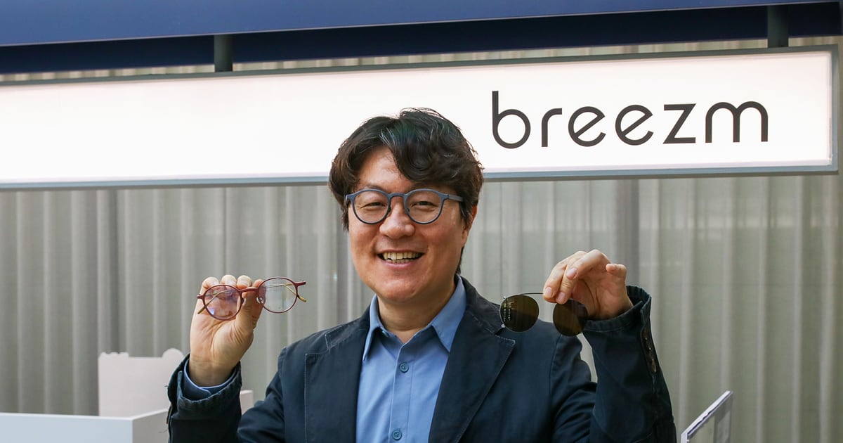 Coptic CEO Park Hyung-jin targets US market with AI-customized 3D-printed eyewear brand 'Brizm