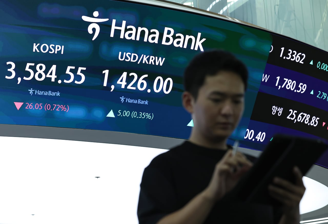 최고점 찍더니”… 코스피, 오후 들어 하락 전환 - 조선비즈