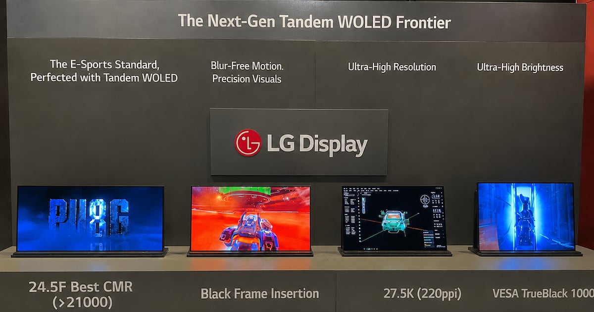AI 시대에도 결국 화면… 대만서 OLED 미래 경쟁 나선 삼성·LG - 조선비즈