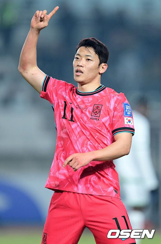 Hwang Hee-chan scores stunning goal to lead South Korea over Oman 1-0 - CHOSUNBIZ