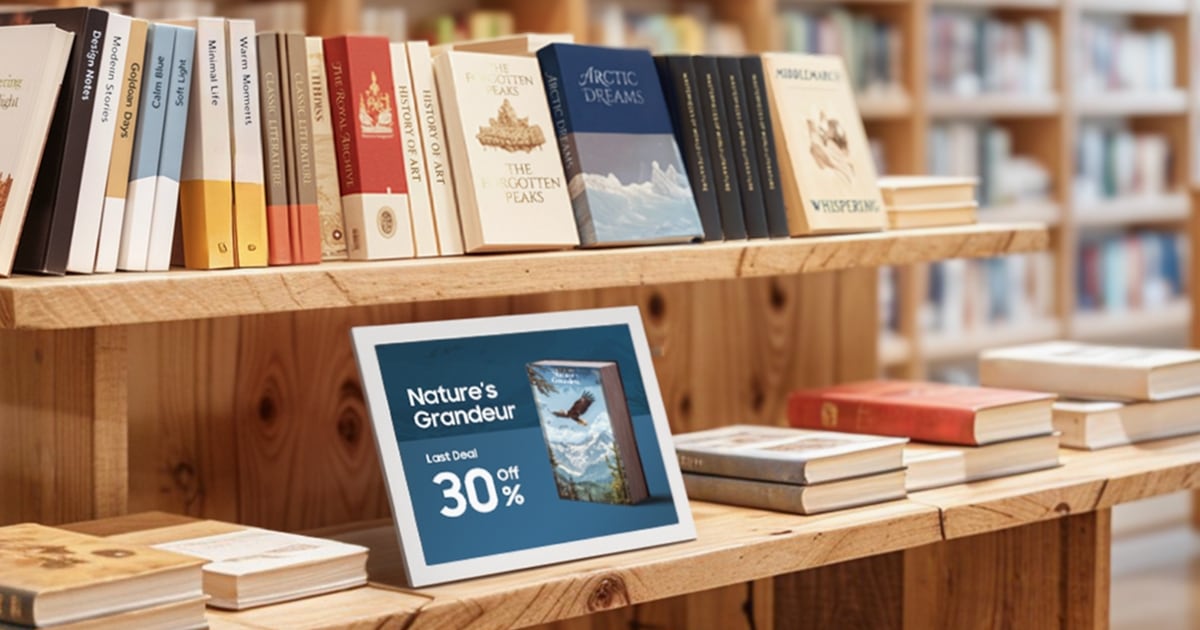 Samsung launches A4-size color ePaper to expand low-power signage market