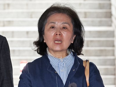 ‘재력가에 불법 정치자금 수수’ 김영선 전 의원, 징역 1년·집유 2년
