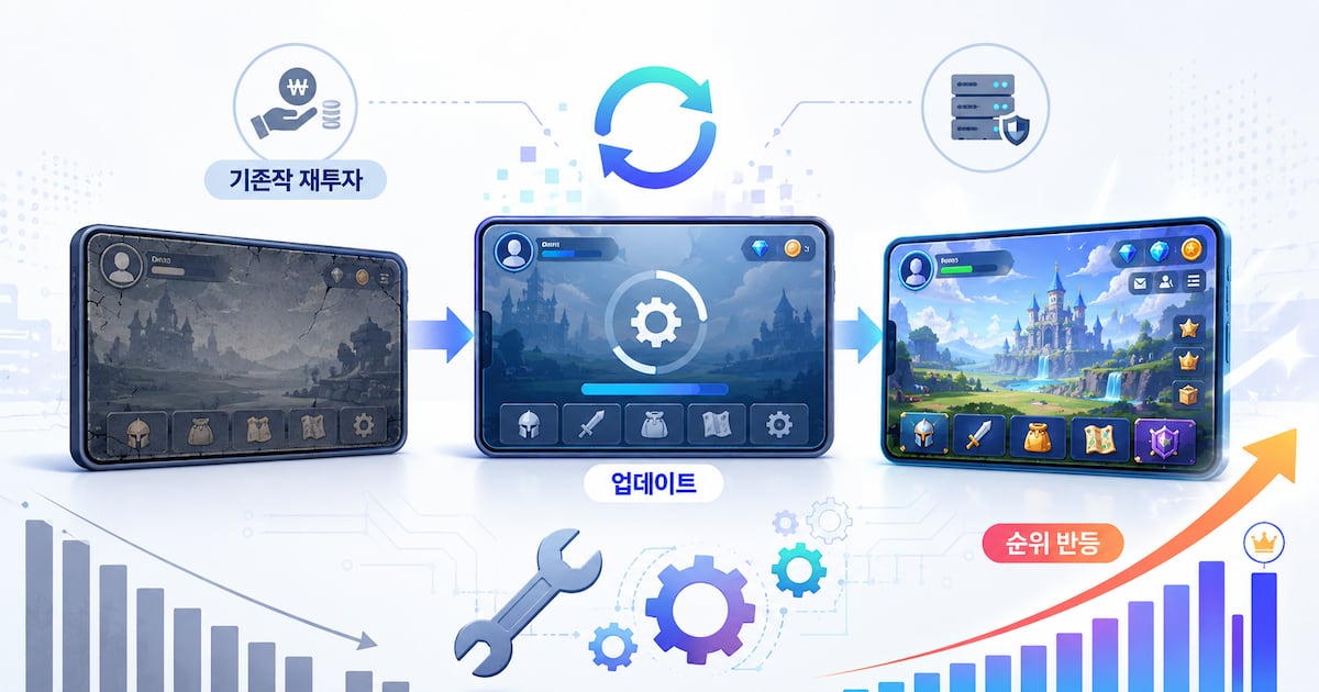 "8년 된 게임도 업데이트로 인기 역주행"... 투자 효율 높이는 게임사... - 뉴스 썸네일 이미지
