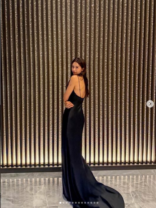 Chae Jeong-an stuns in goddess black dress at Jeonju film festival - CHOSUNBIZ Chae Jeong-an stuns in goddess black dress at Jeonju film festival - CHOSUNBIZ