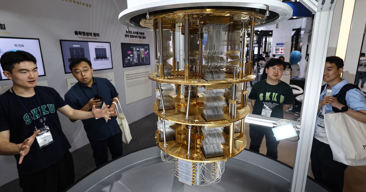 Quantum stocks in Korea just gave back the hype