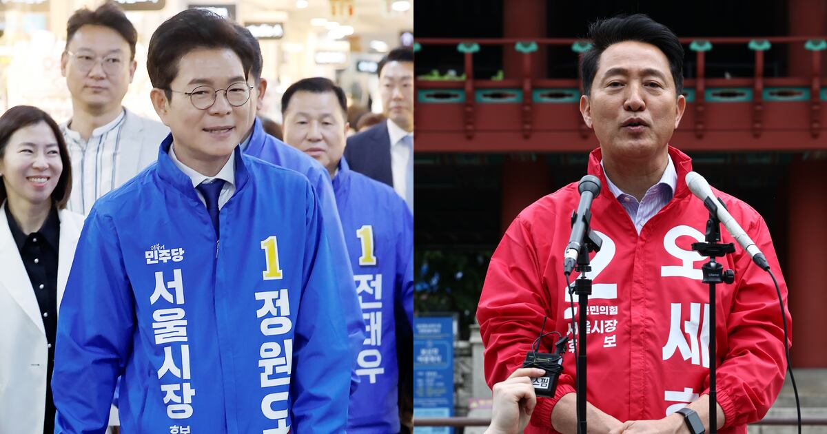 서울시장 선거 초박빙! 오세훈·정원오 부동산 표심에 '출렁'