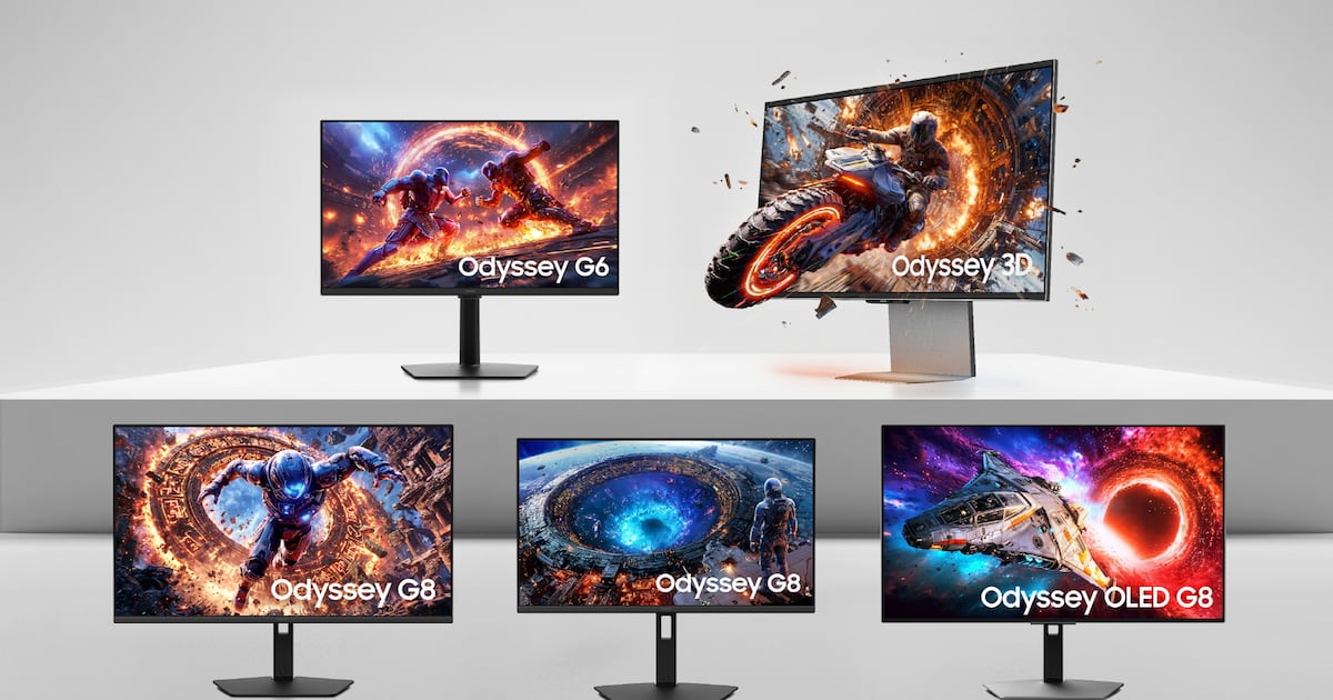 Samsung unveils world‑first 6K Odyssey gaming monitors at CES 2026