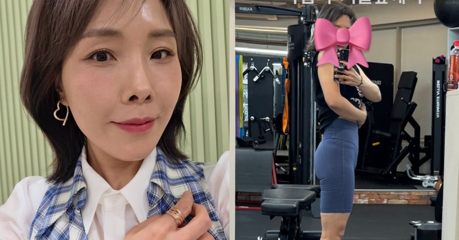 신봉선 감량 후 레깅스 핏 관련 보도 이미지