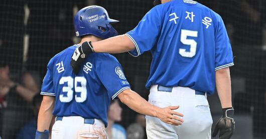 삼성 김성윤과 구자욱