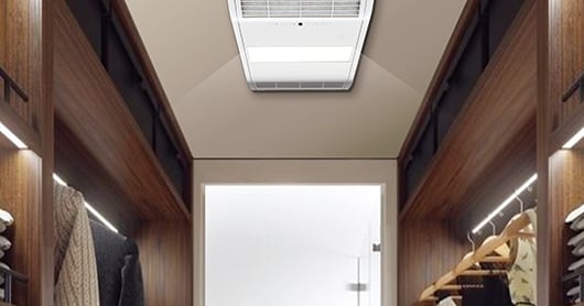 롯데건설, 드레스룸용 빌트인 제습청정기 개발...입주민 편의성 제고 - 뉴스 썸네일 이미지