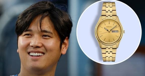 오타니가 팀원들한테 600만 원짜리 시계 다 돌렸다는데 클라스 보소