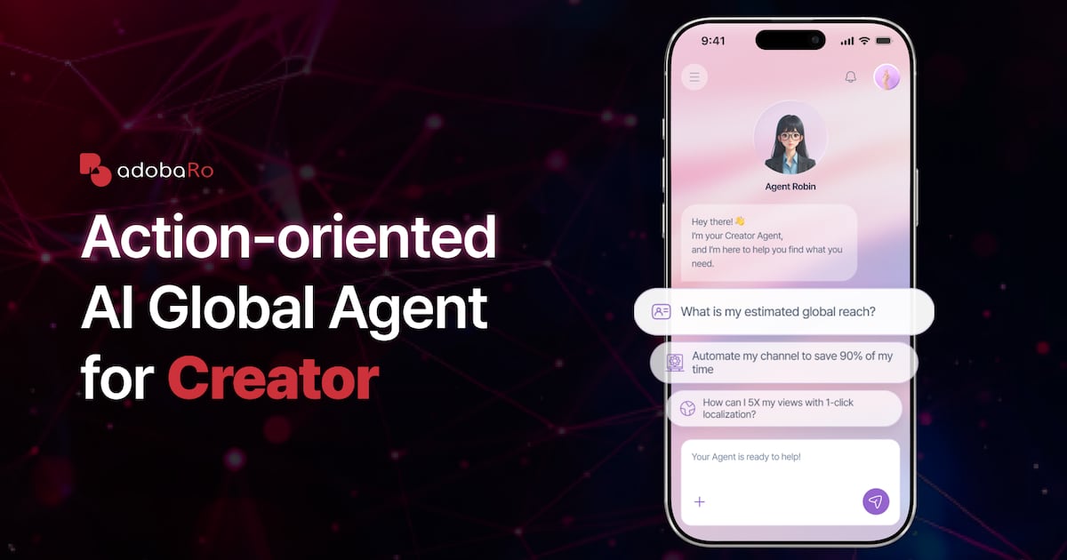 아도바, AI 에이전트 기반 MCN 설루션 출시 - 뉴스 썸네일 이미지