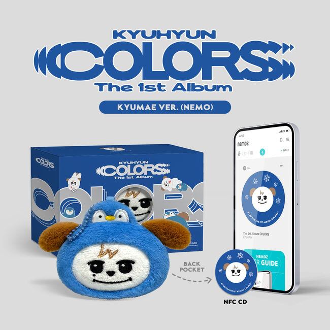 Kyuhyun Releases First Full-Length Album 'COLORS' Today