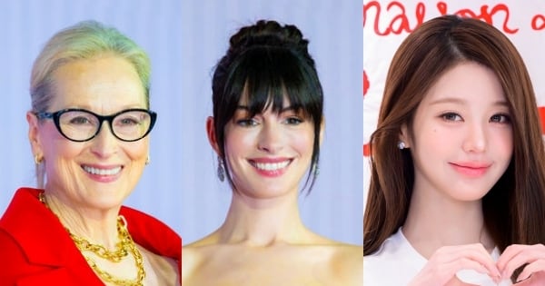 Jang Won-young leads English interview with Meryl Streep and Anne Hathaway in Korea - CHOSUNBIZ