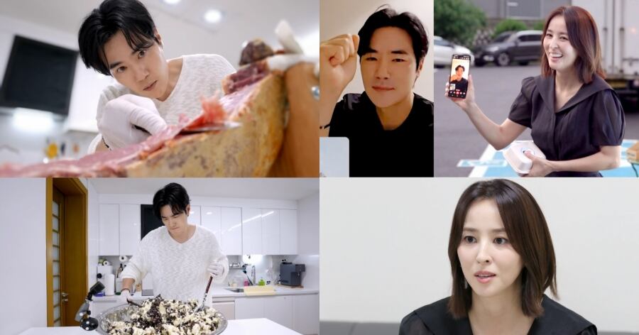 조선비즈 보도 이미지: 한혜진 촬영장에 샌드위치 100개 선물한 김강우