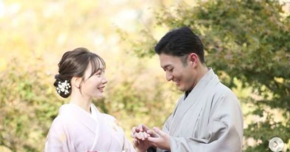 Ami Nojo dan Nakamura Hashinosuke - Deretan momen resepsi pernikahan