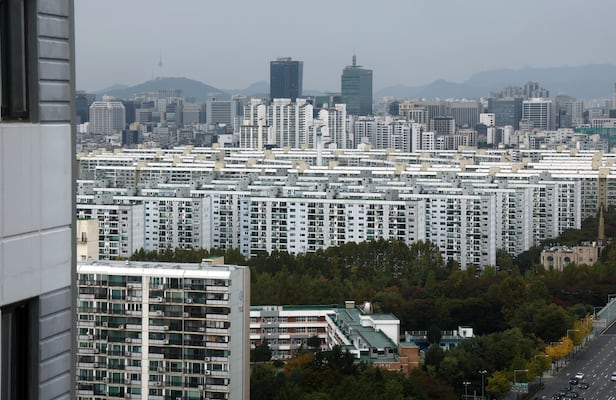 서울 대치 은마아파트 일대 모습. /연합뉴스