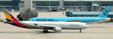 大韓航空とアシアナが共同販売 合併前倒し - ChosunBiz