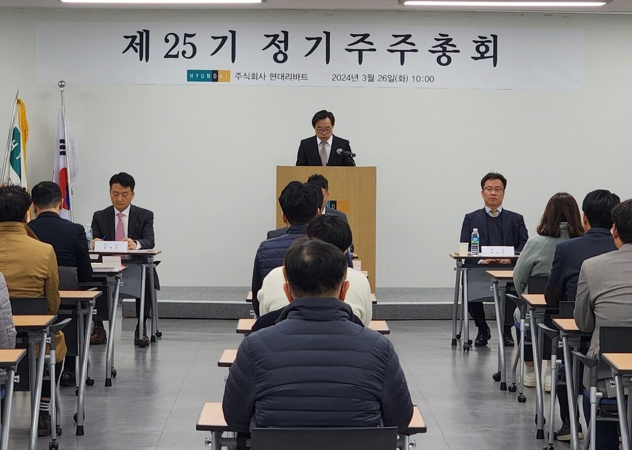 윤기철 현대리바트 대표 “원가율 감안 선택적 수주로 수익성 개선” - 조선비즈