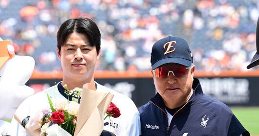 Roh Si-hwan gains manager’s support amid pressure as Hanwha Eagles ...