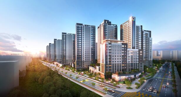 '인천검단 센트레빌 에듀시티' 투시도 / 자료 = 동부건설