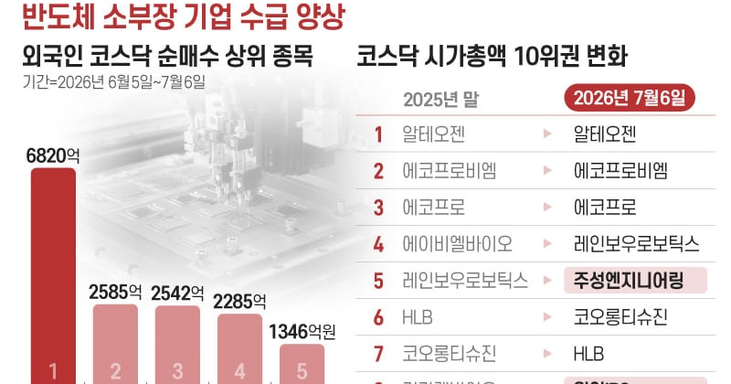 단순한 AI 거품 말고 '진짜 성장주' 소부장 기업을 캐내야 할 때